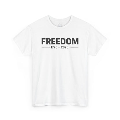 Independence Freedom Graphic Tee | Freedom 1776 2026 Shirt | Patriotic American Flag T-Shirt | 250th Year Anniversary Tshirt |  Fourth of July Outfit