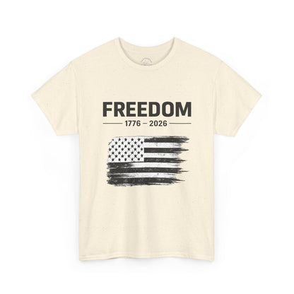 Vintage Freedom 1776 2026 Shirt | Patriotic American Flag Tee | USA 250 Anniversary T-Shirt | Minimalist Independence Tshirt | Fourth of July Outfit