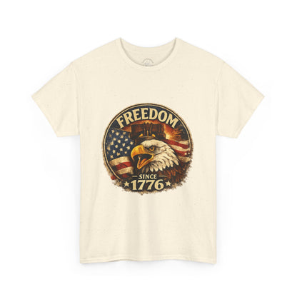 Freedom Since 1776 Shirt | American Eagle Vintage Tee | Fourth of July Graphic T-Shirt | USA Flag Eagle Tshirt | Independence Day Outfit
