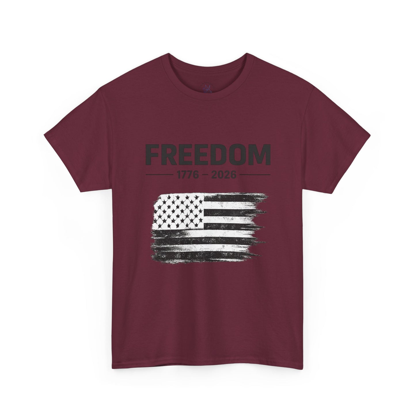 Vintage Freedom 1776 2026 Shirt | Patriotic American Flag Tee | USA 250 Anniversary T-Shirt | Minimalist Independence Tshirt | Fourth of July Outfit
