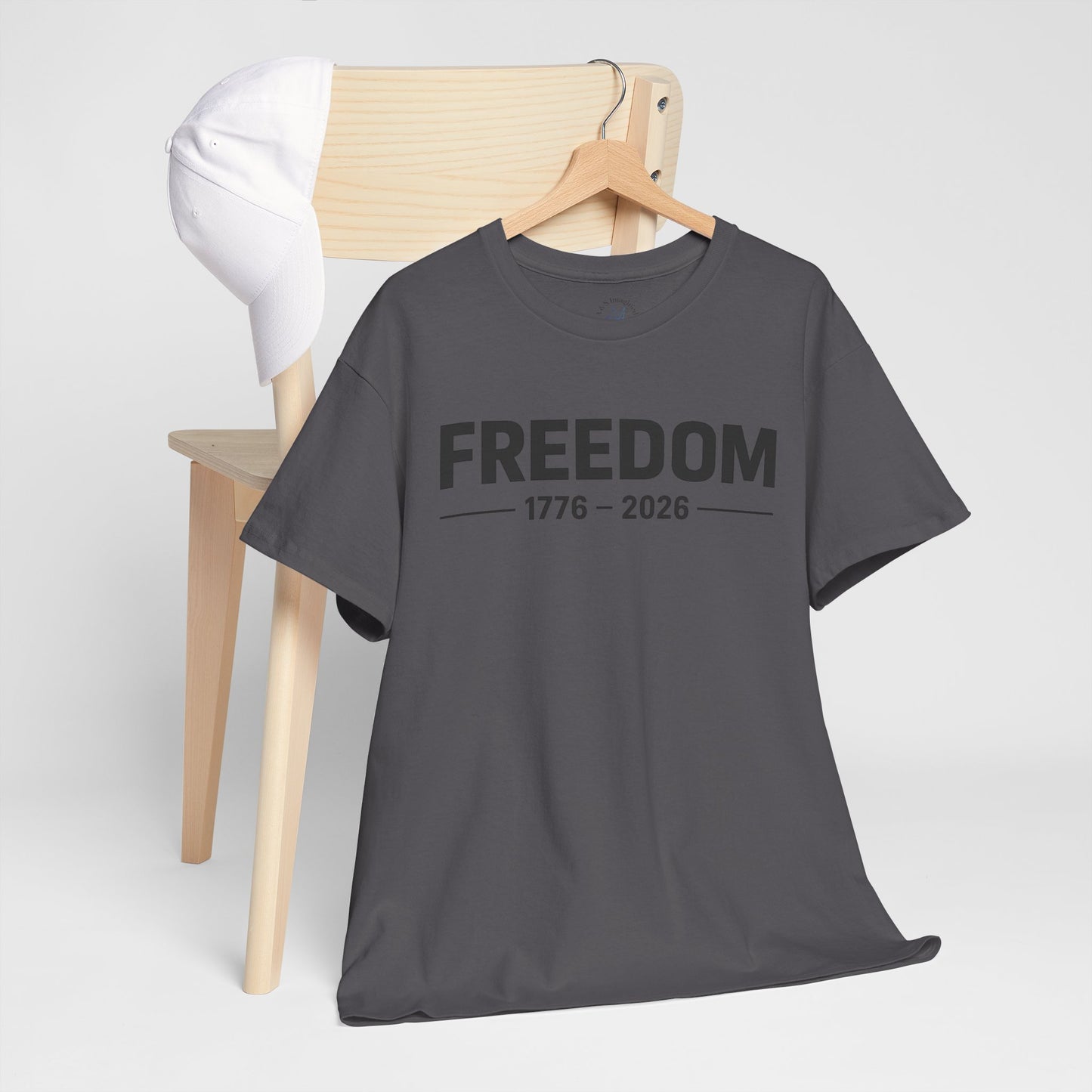 Freedom 1776 2026 Minimalist T-Shirt | Modern Patriotic Tee | Fourth of July Outfit | Independence Day Tee