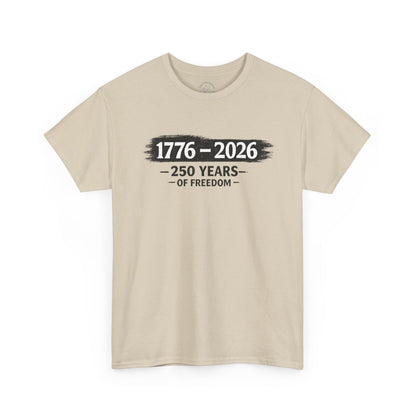 1776-2026 Shirt | 250 Years of Freedom Shirt | Minimalist Patriotic Tee | Fourth of July Shirt | USA Anniversary Shirt | American Independence T-Shirt
