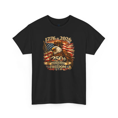 Bald Eagle 1776-2026 Shirt | 250th Anniversary of America Tee | Patriotic Eagle T-Shirt | Fourth of July Outfit | USA 250 Years Tee
