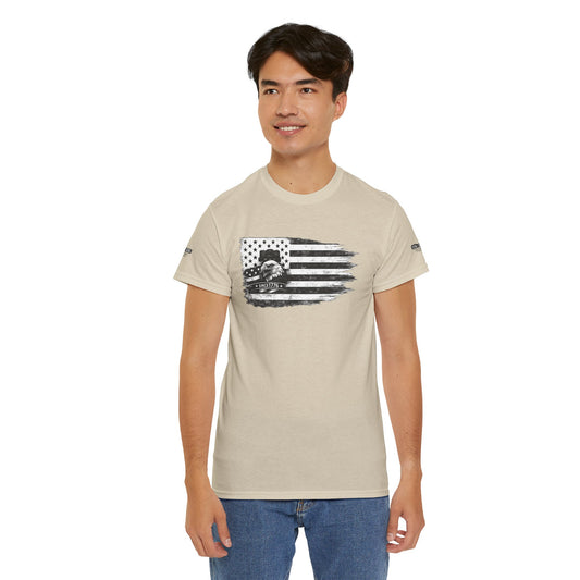 Patriotic Eagle Flag Shirt with Sleeve Print | USA Freedom T-Shirt | 1776 2026 Tee | American Flag Eagle Tshirt | Fourth of July Outfit | USA Graphic Shirt | 250 Year Anniversary America