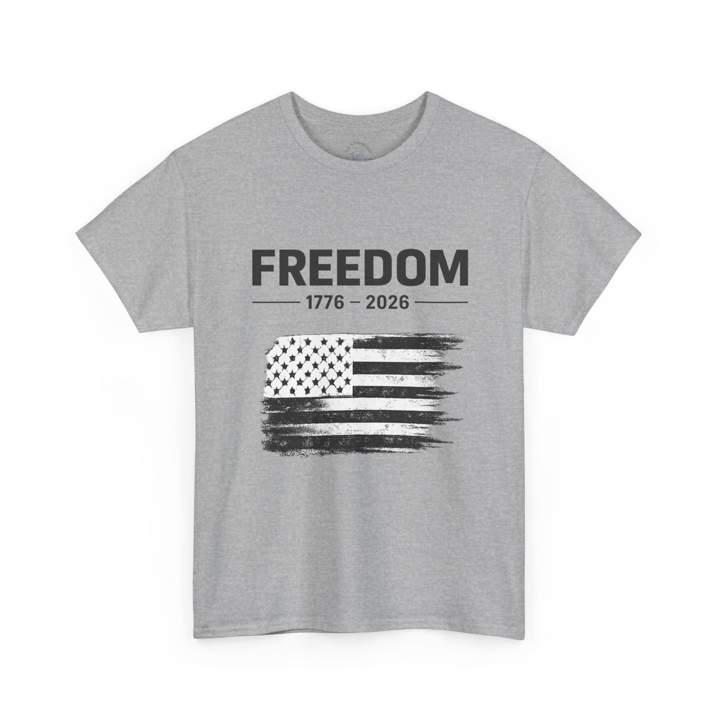 Vintage Freedom 1776 2026 Shirt | Patriotic American Flag Tee | USA 250 Anniversary T-Shirt | Minimalist Independence Tshirt | Fourth of July Outfit