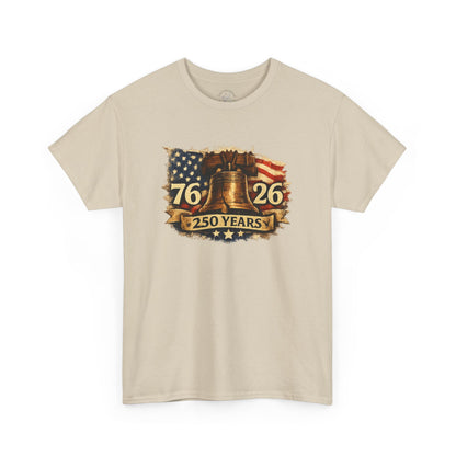 USA 250 Years Anniversary Shirt | Liberty Bell 1776 2026 | Patriotic T-shirt | Fourth of July Vintage Flag Tee | American Graphic Shirt
