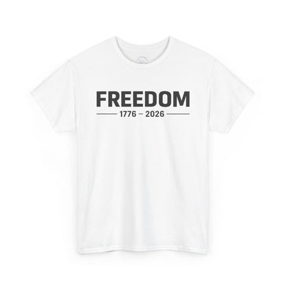 Freedom 1776 2026 Graphic Shirt Front and Back | Patriotic Eagle Flag Tee |  American Freedom Tshirt | Fourth of July Outfit | USA 250 Anniversary T-Shirt