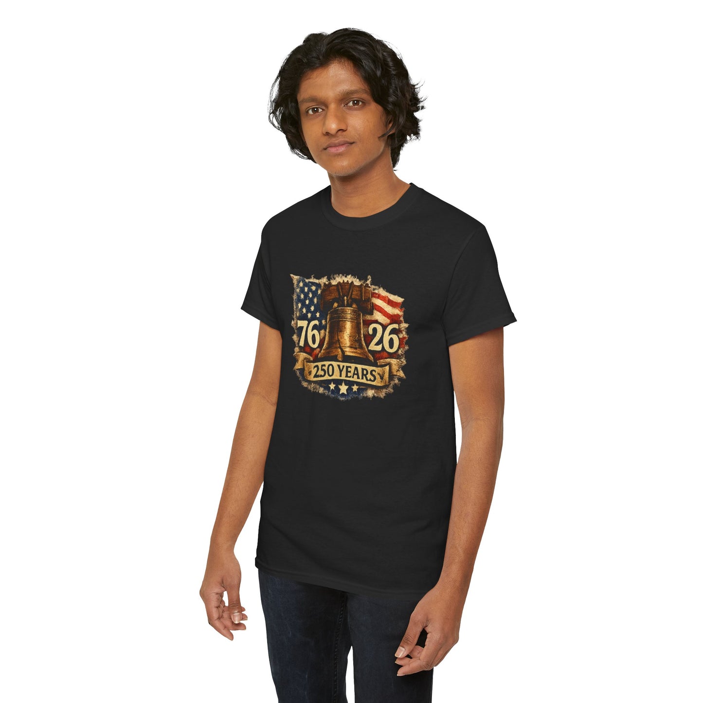 USA 250 Years Anniversary Shirt | Liberty Bell 1776 2026 | Patriotic T-shirt | Fourth of July Vintage Flag Tee | American Graphic Shirt