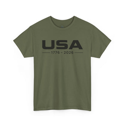 USA 1776 2026 Shirt Front and Back Graphic | Patriotic Eagle Flag Tee | American Flag Print T-Shirt | Fourth of July Outfit | USA Freedom Tshirt