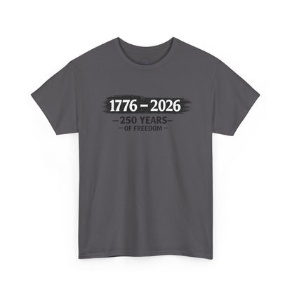 1776-2026 Shirt | 250 Years of Freedom Shirt | Minimalist Patriotic Tee | Fourth of July Shirt | USA Anniversary Shirt | American Independence T-Shirt