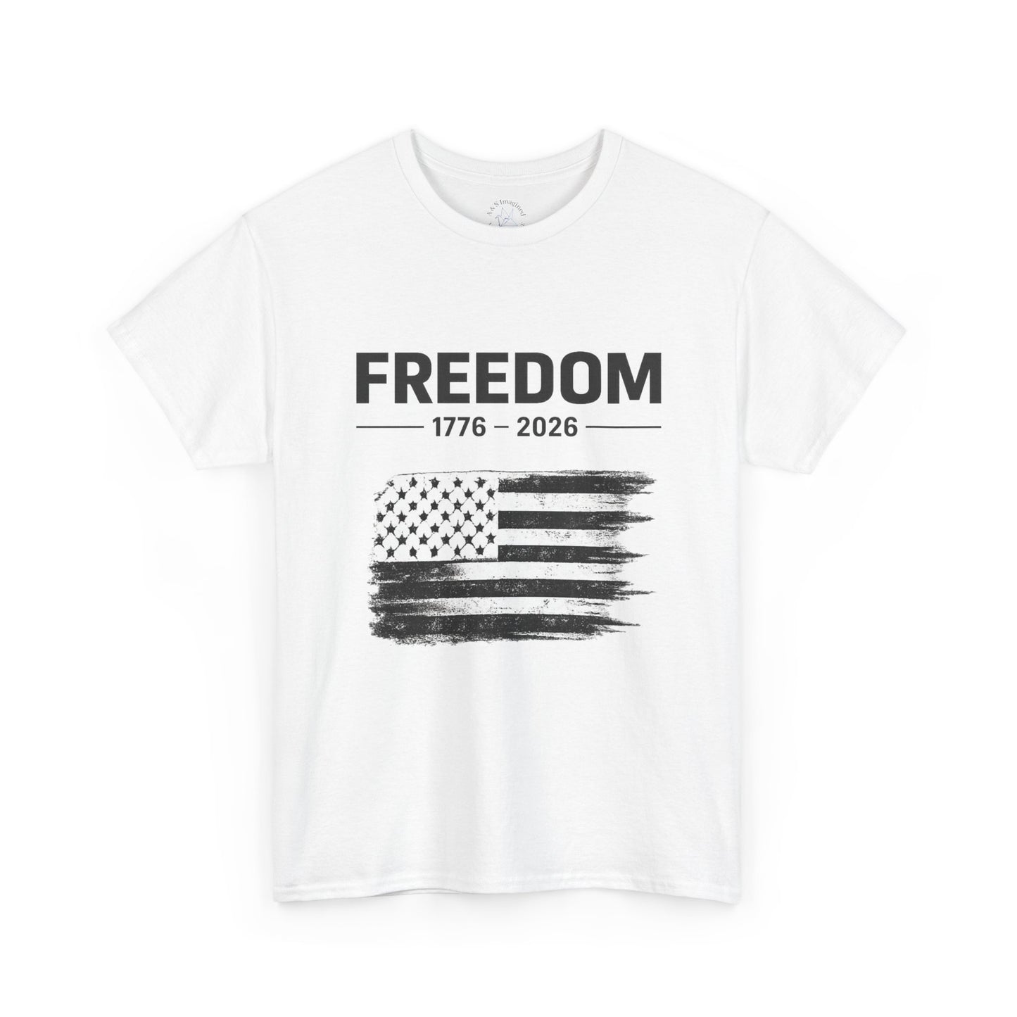 Vintage Freedom 1776 2026 Shirt | Patriotic American Flag Tee | USA 250 Anniversary T-Shirt | Minimalist Independence Tshirt | Fourth of July Outfit
