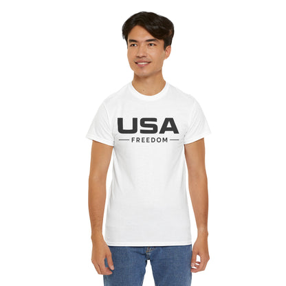 USA Freedom Shirt Front and Back | Patriotic Eagle Flag Tee | American Flag Print T-Shirt | Fourth of July Outfit | USA Graphic Tee
