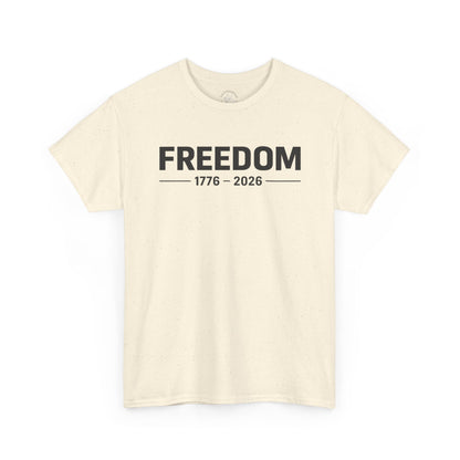 Independence Freedom Graphic Tee | Freedom 1776 2026 Shirt | Patriotic American Flag T-Shirt | 250th Year Anniversary Tshirt |  Fourth of July Outfit