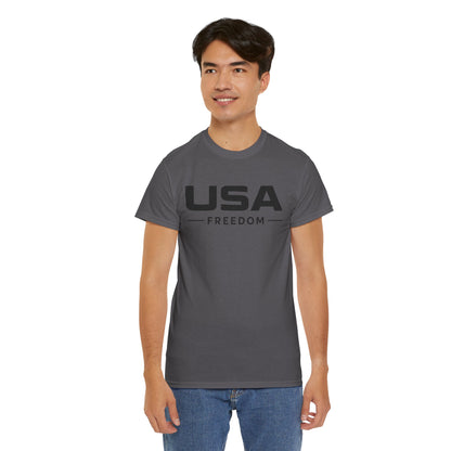 USA Freedom Minimalist T-shirt | Modern Patriotic Tee | Fourth of July Outfit | Independence Day Tee