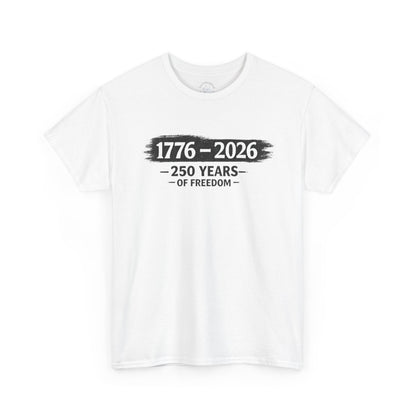 1776-2026 Shirt | 250 Years of Freedom Shirt | Minimalist Patriotic Tee | Fourth of July Shirt | USA Anniversary Shirt | American Independence T-Shirt