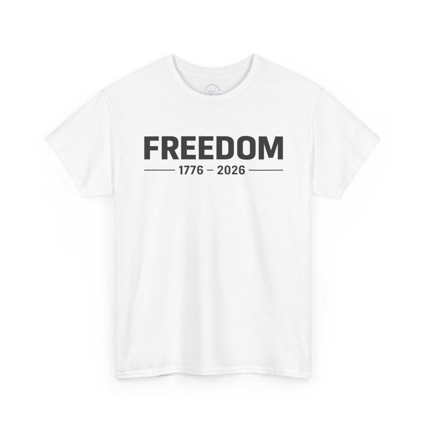 Freedom 1776 2026 Minimalist T-Shirt | Modern Patriotic Tee | Fourth of July Outfit | Independence Day Tee