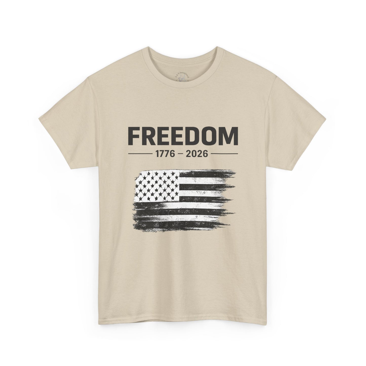 Vintage Freedom 1776 2026 Shirt | Patriotic American Flag Tee | USA 250 Anniversary T-Shirt | Minimalist Independence Tshirt | Fourth of July Outfit