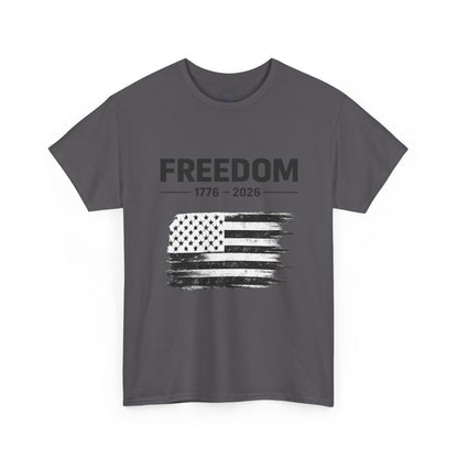 Vintage Freedom 1776 2026 Shirt | Patriotic American Flag Tee | USA 250 Anniversary T-Shirt | Minimalist Independence Tshirt | Fourth of July Outfit