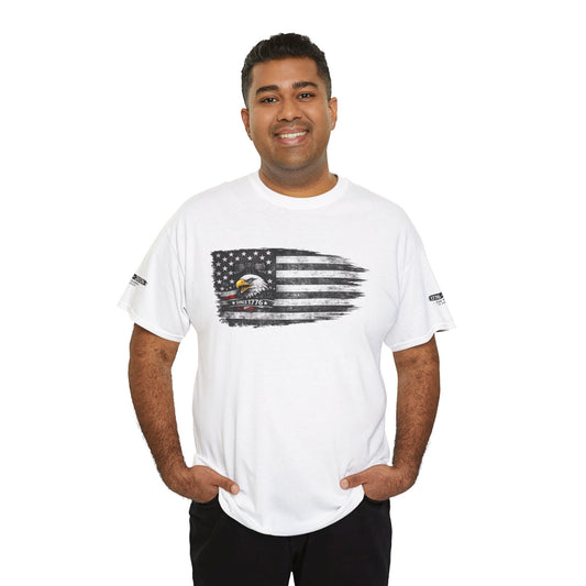 American Flag Eagle Shirt | 1776 Patriotic Tee | USA Flag T-shirt | Bald Eagle Shirt | Fourth of July Outfit | Minimal Patriotic Tee