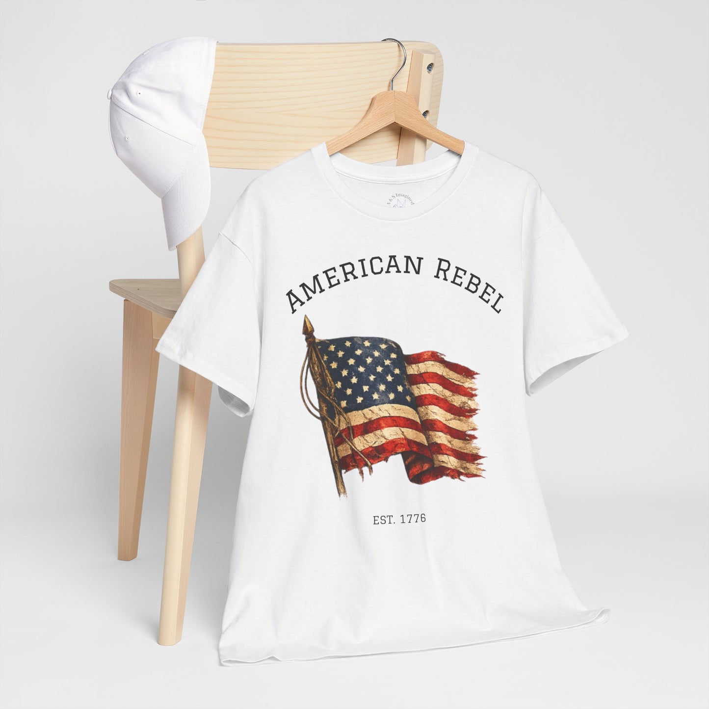 American Rebel 1776 Shirt | Vintage American Flag Tee | Patriotic USA T-Shirt | Independence Day Tshirt | Distressed Flag Graphic Shirt | Fourth of July Outfit