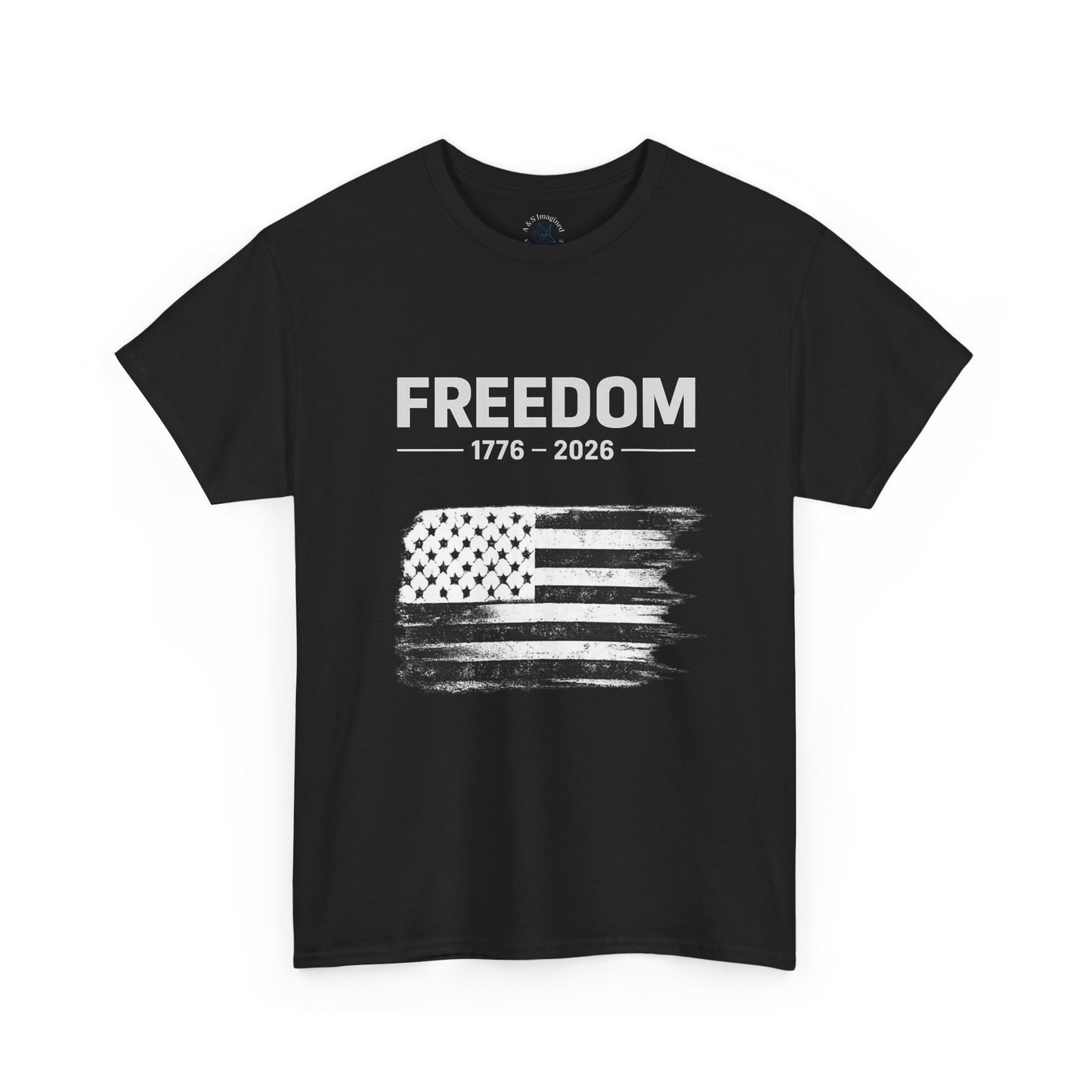 Vintage Freedom 1776 2026 Shirt | Patriotic American Flag Tee | USA 250 Anniversary T-Shirt | Minimalist Independence Tshirt | Fourth of July Outfit