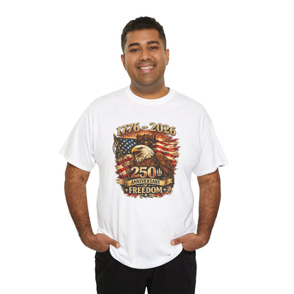 Bald Eagle 1776-2026 Shirt | 250th Anniversary of America Tee | Patriotic Eagle T-Shirt | Fourth of July Outfit | USA 250 Years Tee