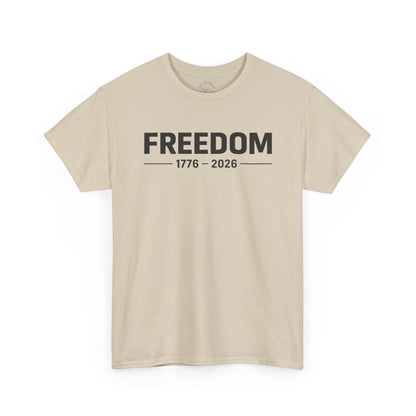Independence Freedom Graphic Tee | Freedom 1776 2026 Shirt | Patriotic American Flag T-Shirt | 250th Year Anniversary Tshirt |  Fourth of July Outfit