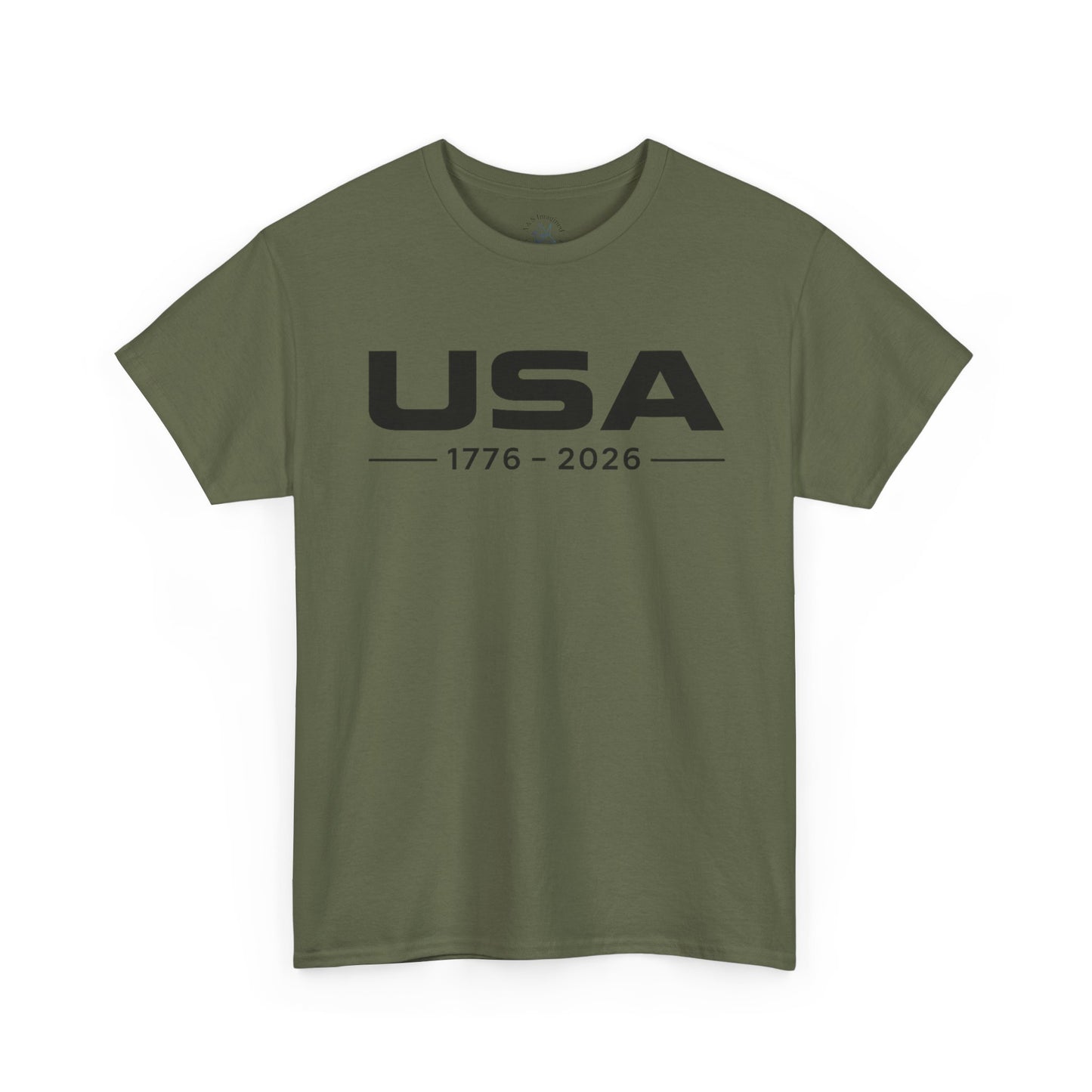 USA 1776-2026 Minimalist Patriotic T-Shirt | Modern Independence Day Tee | Fourth of July Shirt
