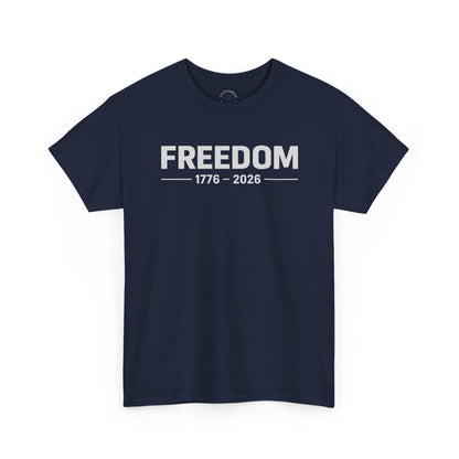 Independence Freedom Graphic Tee | Freedom 1776 2026 Shirt | Patriotic American Flag T-Shirt | 250th Year Anniversary Tshirt |  Fourth of July Outfit