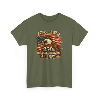 Bald Eagle 1776-2026 Shirt | 250th Anniversary of America Tee | Patriotic Eagle T-Shirt | Fourth of July Outfit | USA 250 Years Tee