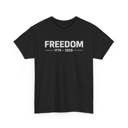 Independence Freedom Graphic Tee | Freedom 1776 2026 Shirt | Patriotic American Flag T-Shirt | 250th Year Anniversary Tshirt |  Fourth of July Outfit